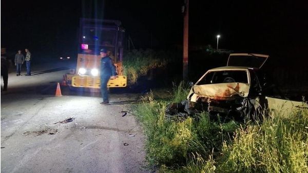 ДТП в районе села Золотое Поле Кировского района Крыма 
