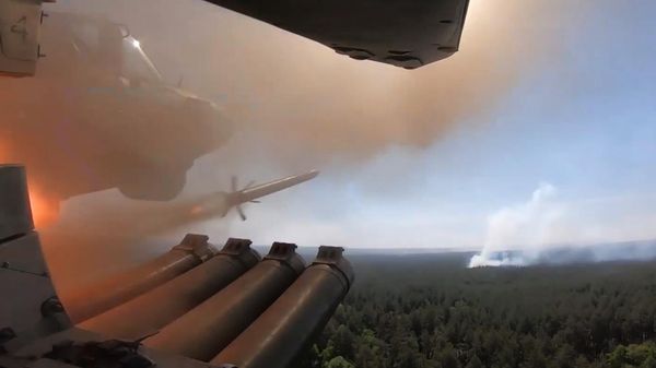 Ударный вертолет Ка-52 ВС РФ 