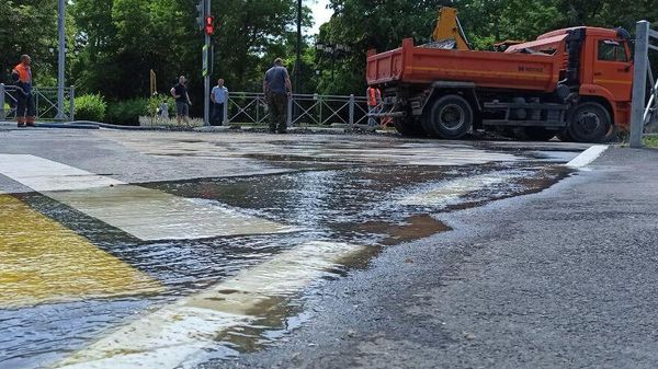 Последствия аварии на сетях холодного водоснабжения 