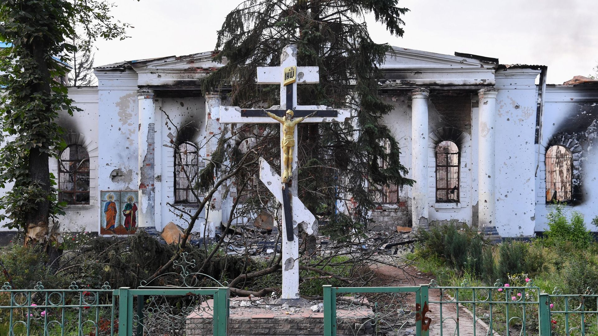 Освобожденные от украинских войск Камышеваха и Попасная в ЛНР - РИА Новости, 1920, 14.06.2022