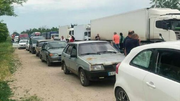 Армянск. Граница с Херсонской областью Армянск. Граница с Херсонской областью
