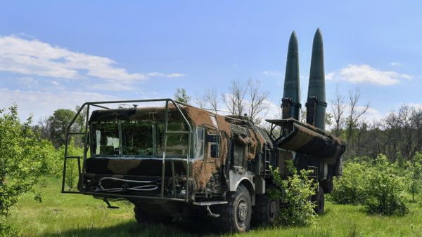Работа ОТРК Искандер М в зоне проведения спецоперации