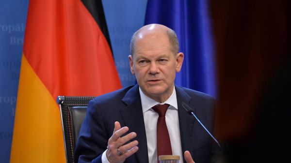 Федеральный канцлер Германии Олаф Шольц