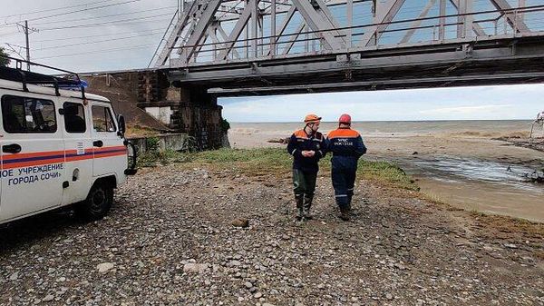 Последствия непогоды в Сочи