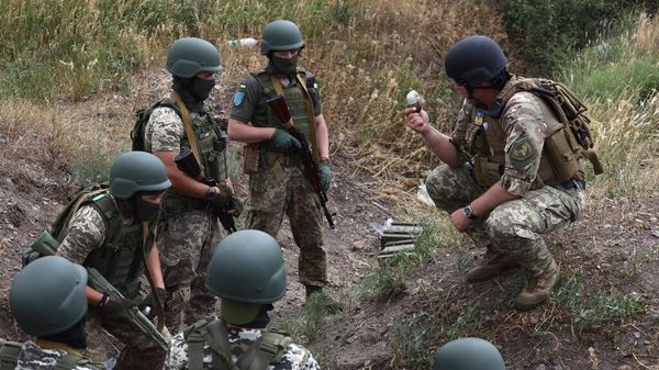 Военнослужащие ВСУ 