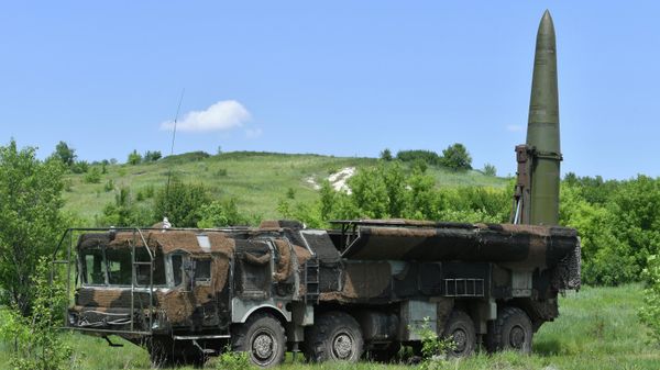 Работа ОТРК Искандер М 