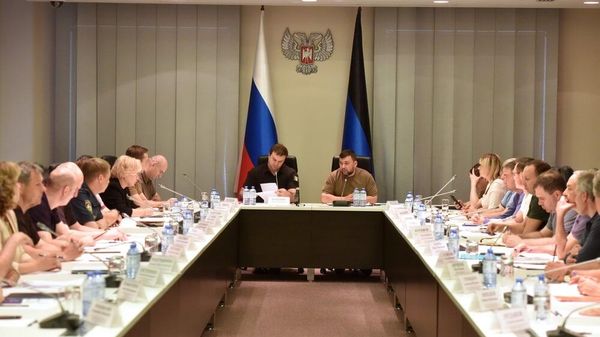 Глава Донецкой Народной Республики Денис Пушилин
