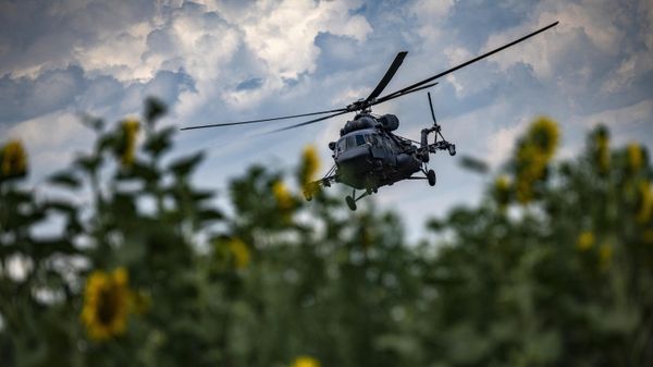 Полевой аэродром в зоне проведения спецоперации