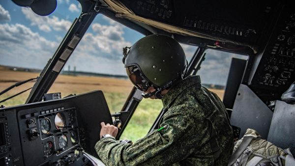 Полевой аэродром в зоне проведения спецоперации