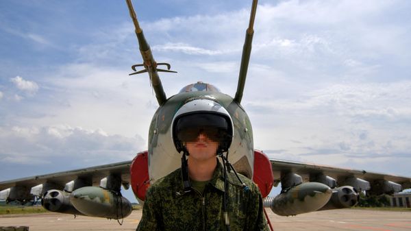 Аэродром базирования Су-25 в зоне проведения спецоперации