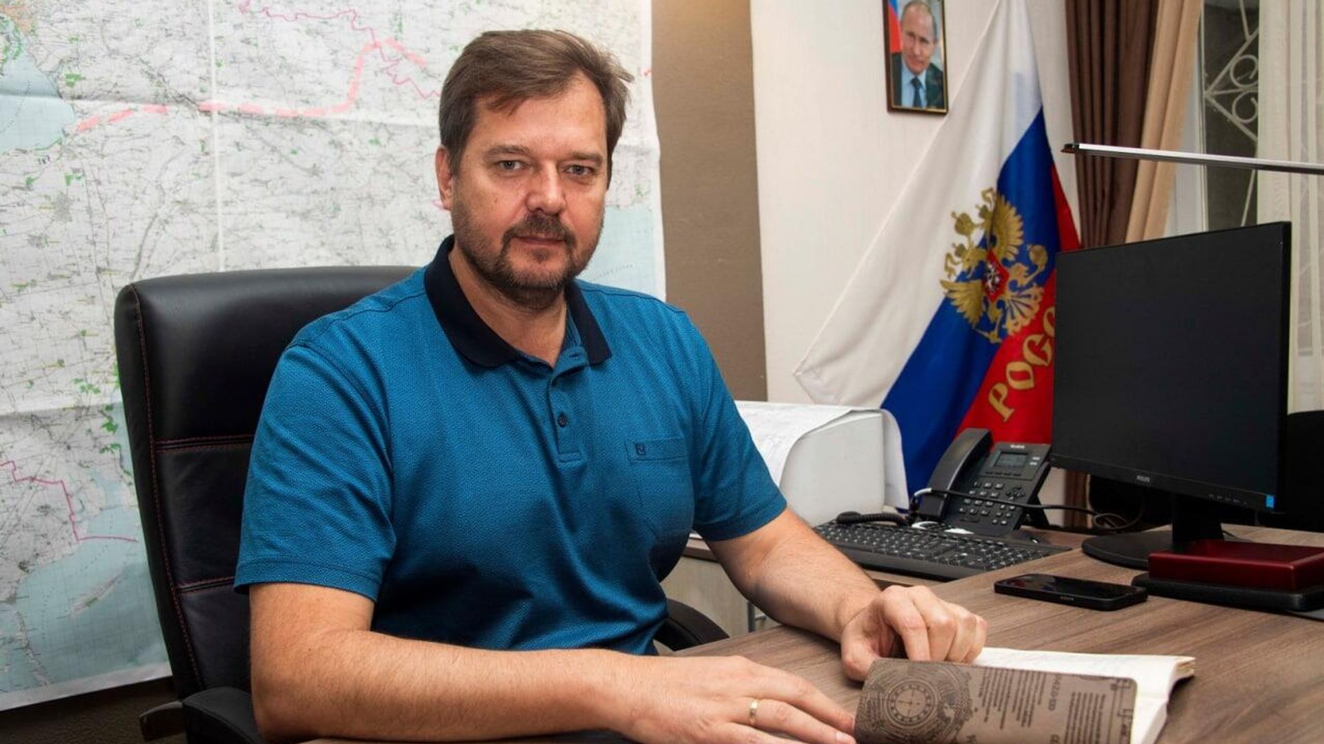 Руководитель военно-гражданской администрации Запорожской области Евгений Балицкий - РИА Новости, 1920, 16.07.2022