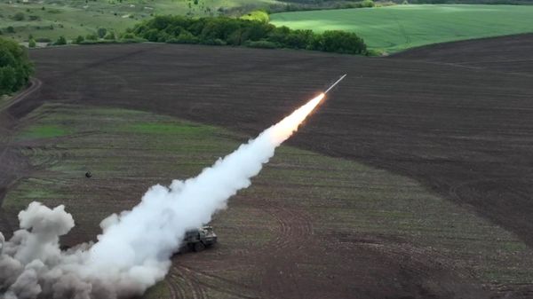 Боевая работа расчетов РСЗО Смерч в ходе спецоперации на Украине