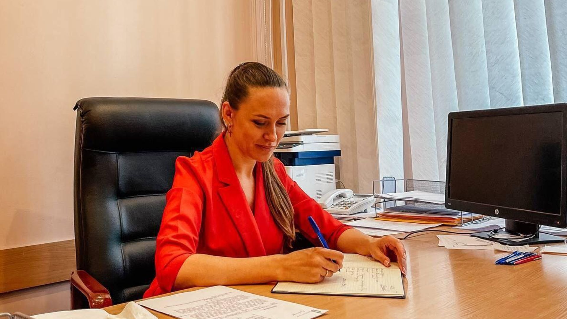 Екатерина Губарева, заместитель главы Херсонской военно-гражданской администрации - РИА Новости, 1920, 07.08.2022