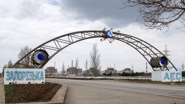 Запорожская АЭС в Энергодаре