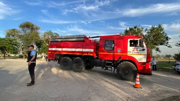 Взрывы в районе Новофедоровки в Крыму