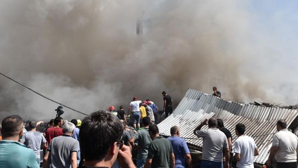В ТЦ Сурмалу в Ереване произошёл взрыв