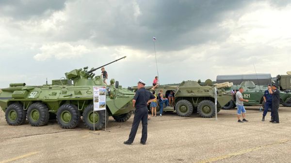 Международный военно-технический форум Армия-2022 в Симферополе