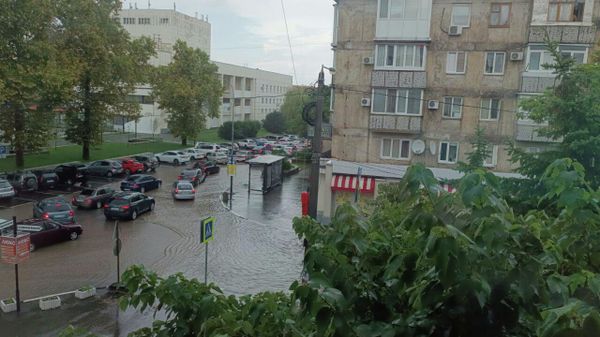 Ливень в Симферополе