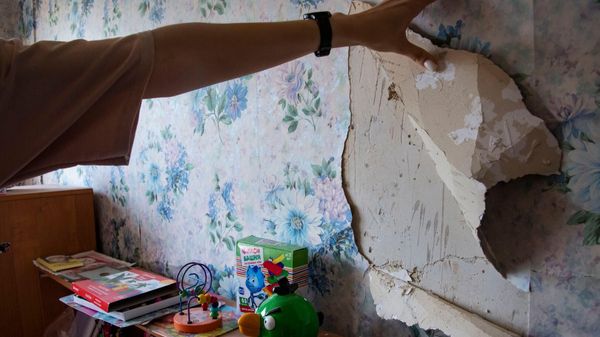 Последствия взрыва в Новофёдоровке в Крыму