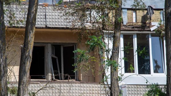 Последствия взрыва в Новофёдоровке в Крыму