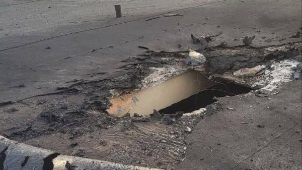 Ударом ВСУ пробита крыша спецкорпуса с ядерным топливом Запорожской АЭС Ударом ВСУ пробита крыша спецкорпуса с ядерным топливом Запорожской АЭС