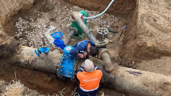 Ремонт Донузлавского водовода