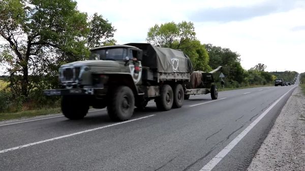 Военная техника ВС РФ на Харьковском направлении.