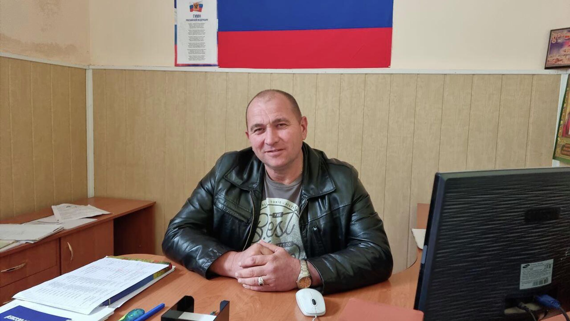 Глава администрации села Чернобаевка Херсонской области Юрий Турулев - РИА Новости, 1920, 27.09.2022