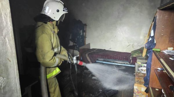 Пожар в жилом доме