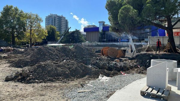 Благоустройство площади Советской в Ялте