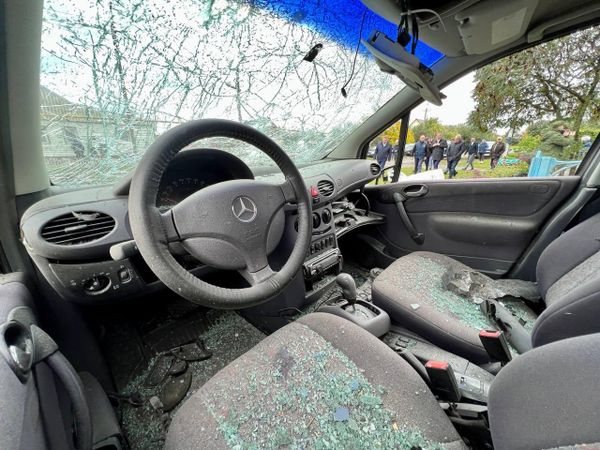 Результат обстрела села Головчино в Белгородской области Результат обстрела села Головчино в Белгородской области
