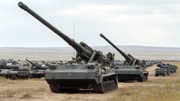 Самоходная атомная пушка САУ 2С7М Малка