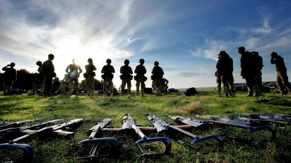 Украинские военнослужащие