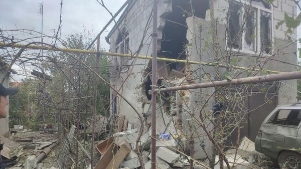 Последствия удара ВСУ по Новой Каховке