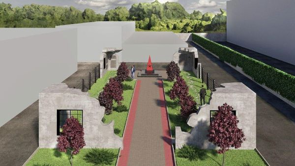 Проект мемориала на месте концлагеря Картофельный городок в Симферополе
