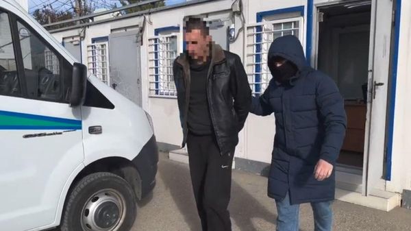 ФСБ задержала боевика украинского нацбата на въезде в Крым. Скриншот видео ФСБ
