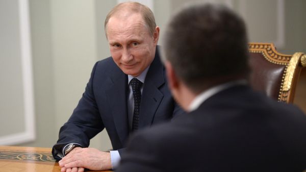 В.Путин встретился с С.Аксеновым