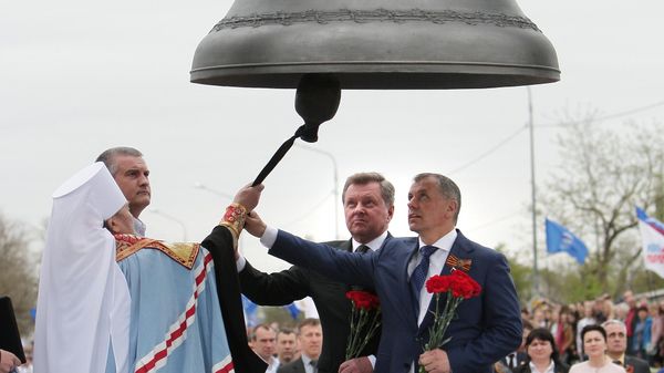 Открытие мемориального комплекса памяти жертв нацизма в Симферополе