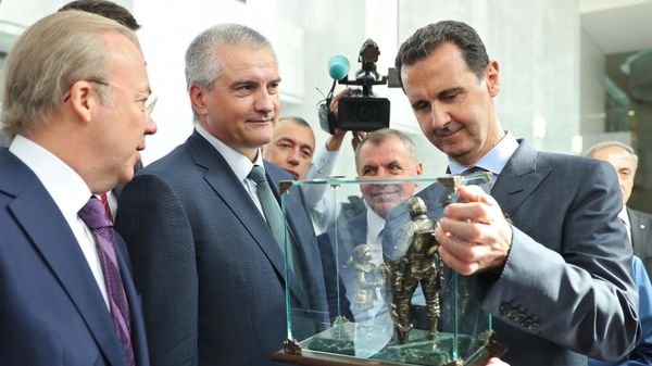 Визит главы Крыма С. Аксенова в Сирию