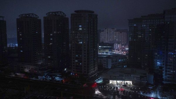 Киев без электричества