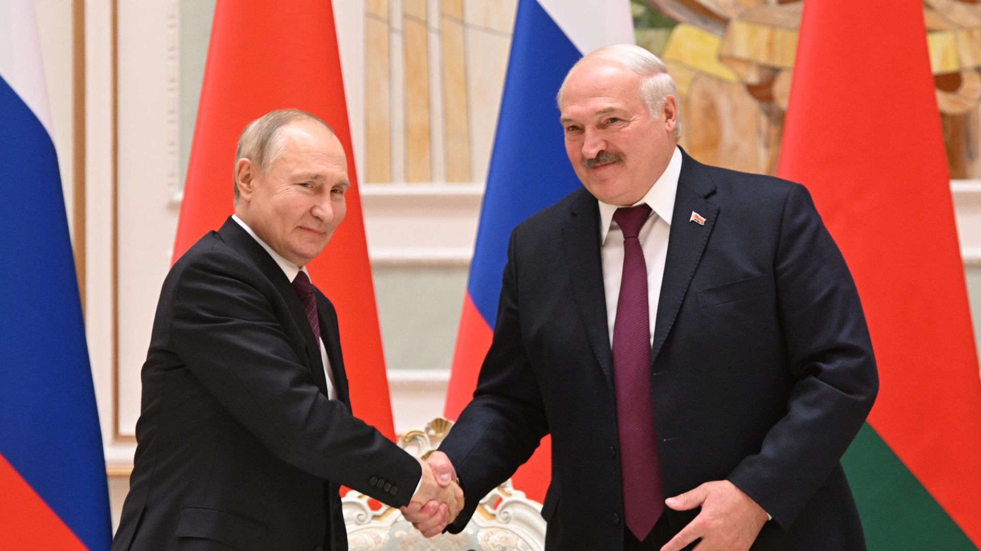 Встреча президента РФ Владимира Путина и президента Белоруссии Александра Лукашенко - РИА Новости, 1920, 19.12.2022