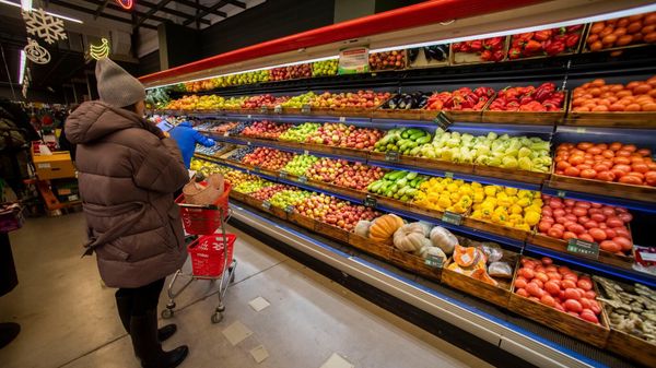 В супермаркете Симферополя