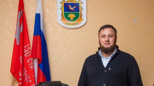 Глава Чаплынского района Херсонской области Александр Хлюстов