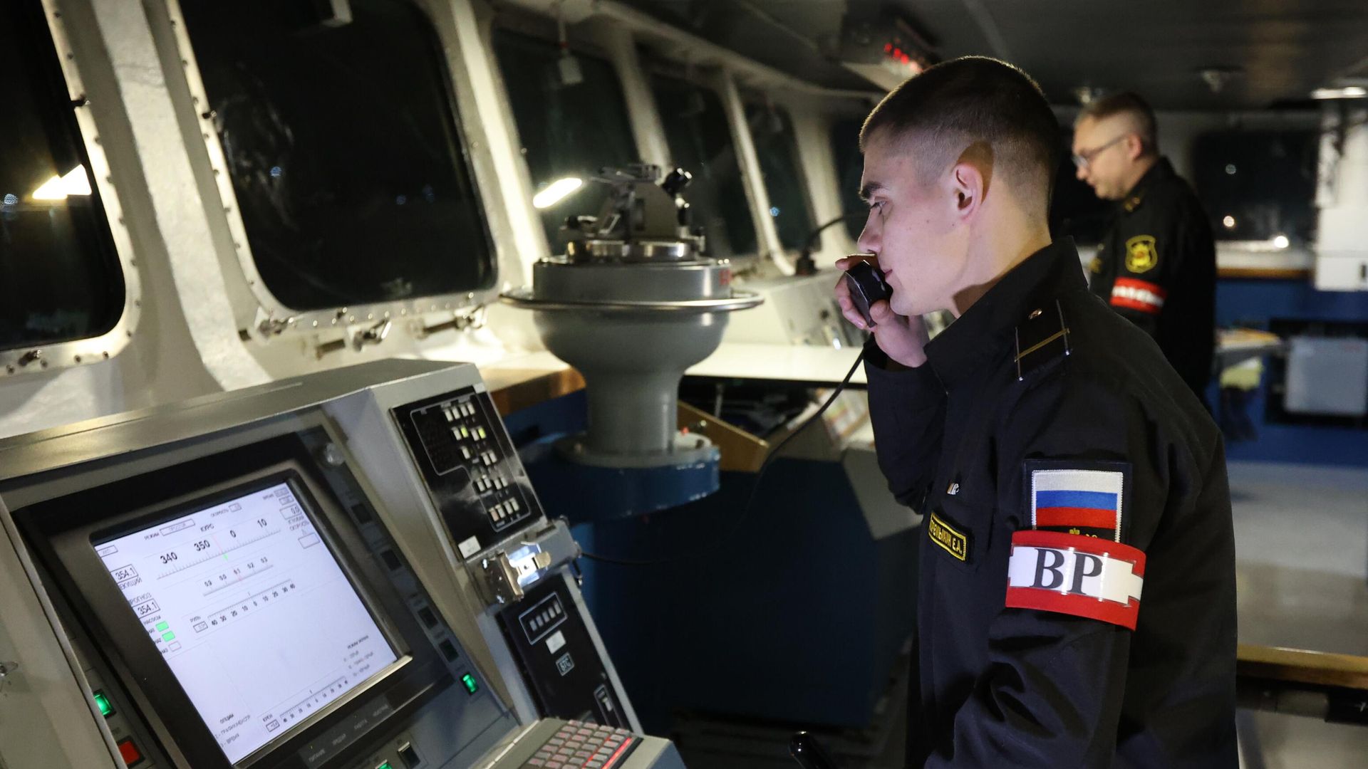 Подготовка фрегата Адмирал Горшков к выходу на боевую службу - РИА Новости, 1920, 29.02.2024