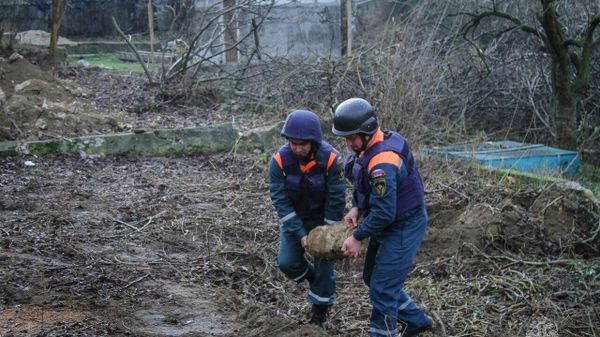 Утилизация взрывоопасных предметов