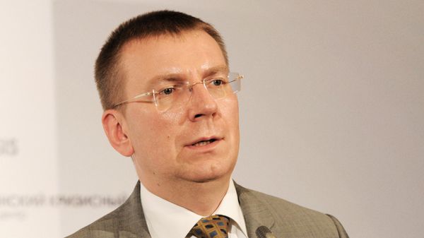 Министр иностранных дел Латвии Эдгарс Ринкевичс