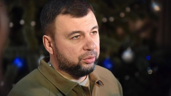 Временно исполняющий обязанности главы Донецкой Народной Республики Денис Пушилин
