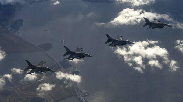 Истребители F-16 ВВС США