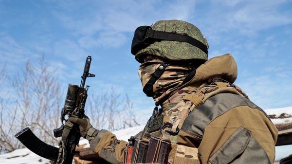 Бойцы на передовой Угледарского направления