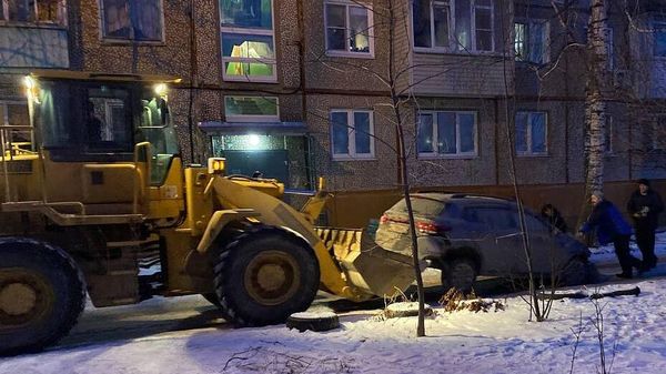 Обрушение подъезда жилого дома в Ефремове